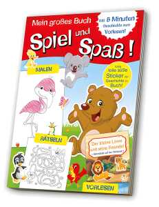 Mein großes Buch Spiel und Spaß Tierkinder - ab 3 Jahren Media Verlag