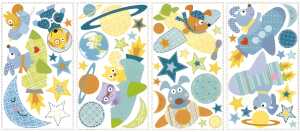 Happi Raketenhunde Wandtattoos