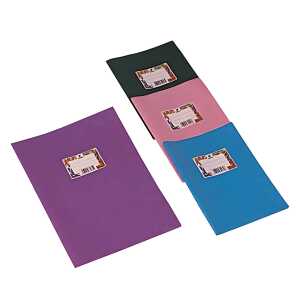 Hefthülle A5 Bast farbig sortiert