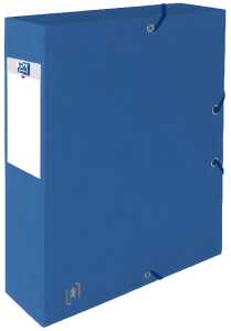 Sammelbox A4 blau 60mm TOP FILE+ Kapazität bis zu 400 Blatt
