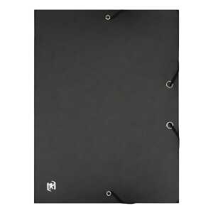 Oxford Sammelbox TOP FILE+, A4, 25mm, aus 425 g/m² Karton, n schwarz