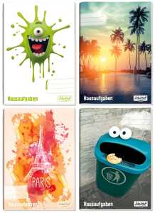 Aufgabenheft A5 Schulstuff HÄFFT 2890-1 sort.(4) 30Wochen