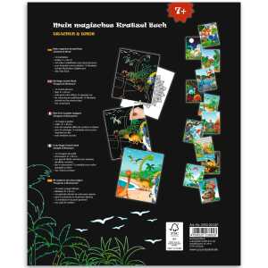 Ursus MEIN MAGISCHES KRATZEL BUCH "DRACHEN & DINOS"