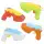Idena Power-Wasserpistole 17cm farbig sortiert