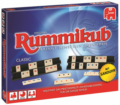 Rummikub mit Timer Original