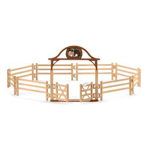 Schleich Horse Club Pferdekoppel mit - Eingangstor