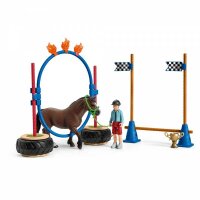 Schleich Farm World Pony Agility Rennen