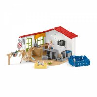 Schleich Farm World Tierarzt Praxis mit - Haustieren