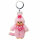 Monchhichi Kirschblüte Schlüsselanhänger pink - 10 cm