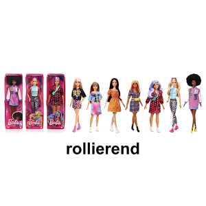 Barbie Fashionistas Puppen Sortiment - rollierend