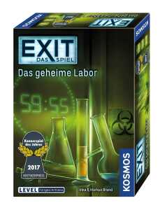 Mitbringspiel Exit Das geheime Labor KOSMOS 692742