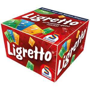 Spielkarten Ligretto rot SCHMIDT 01301