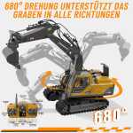 Jcb Mikrobagger 8010 Cts und Bauarbeiter