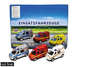 Fahrzeug Rescue Team sortiert 510590 Licht & Sound