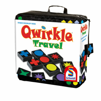 Qwirkle Travel Gesellschaftsspiel - Mitbringspiele Reisespiele.#M