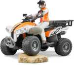 Bruder Spielwaren Quad mit Fahrer
