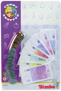 Euro Spielgeld 40 Münzen 98 Banknoten