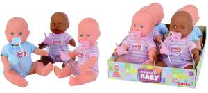 SIMBA DICKIE New Born Vinylbaby 3-f.sort.