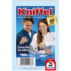 Kniffelblock 600 Spiele SCHMIDT 49067