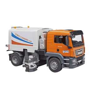 Bruder MAN TSG LKW Straßenreinigung - 19cm, ab 4 Jahren