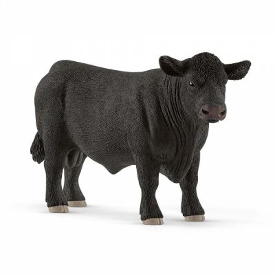 Schleich Farm World Black Angus Bulle