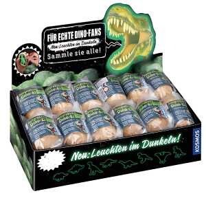 Dino-Eier Ausgrabung nachtleuchtend KOSMOS 601652 12fach.sort.