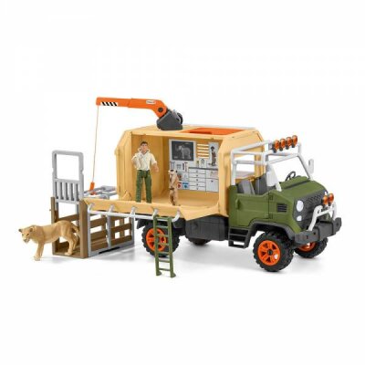 Schleich Wild Life Großer Truck Tierrettung