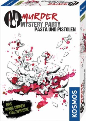 Pasta und Pistolen Das Krimi Dinner - für zu Hause - Murder Mystery Party