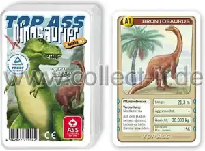 ASS SPIELKARTEN Quartett Dinosaurier