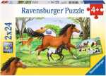 Ravensburger Puzzle 2x24 Teile Pferde - Welt der Pferde -...
