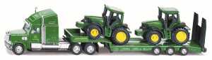 Tieflader m.John Deer Traktoren