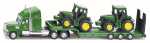 Tieflader m.John Deer Traktoren