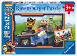Puzzle 2x12 Teile Paw Patrol - Paw Patrol im Einsatz - ab...