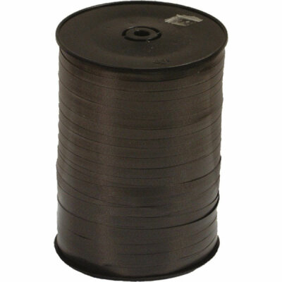 Ballonband schwarz 500 m x 5 mm