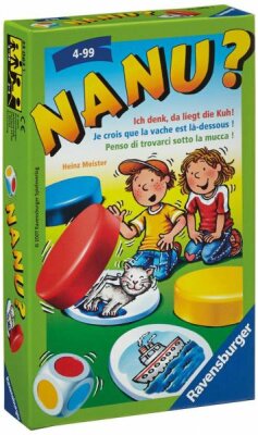 Ravensburger Reisespiel Nanu? - Ich denke da liegt die Kuh - ab 4 Jahren