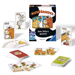 Kartenspiel Kuhhandel - Bieten, bluffen und gewinnen - ab 10 Jahren