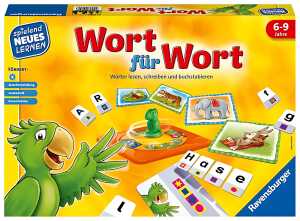 Lernspiel Wort für Wort - Wörter lesen, schreiben und buchstabieren -