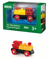 Brio World Batterie Lok Gelb - ab 3 Jahren