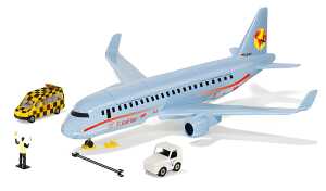 Siku SIEPER GMBH Verkehrsflugzeug mt Zubehör