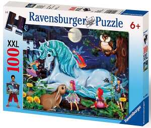 Ravensburger Puzzle XXL 100 Teile Einhorn - Im Zauberwald ab 6 Jahren