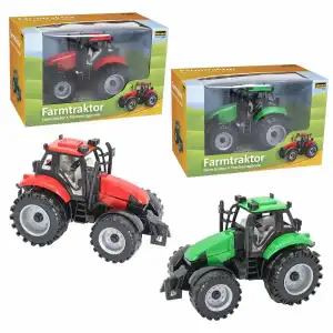 Traktor rot und grün Sortiert (Die Cast)