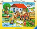 Ravensburger Rahmenpuzzle 15 Teile Was gehört wohin...