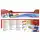 Idena Power-Wasserpistole 10cm farbig sortiert