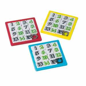 Schiebepuzzles, 12 Stück 13051422639