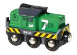 Brio World Batterie Frachtlock grün - ab 3 Jahren