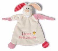 Schmusetuch Hase 25x25cm kleine Prinzessin