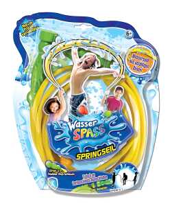 Wasser Spaß Springseil Länge: 2,7 Meter - mit unzähligen Löchern