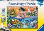 Ravensburger Puzzle XXL 100 Teile Bunter Ozean - ab 6 Jahren