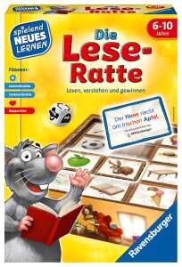 Lernspiel Die Lese Ratte - Lesen verstehen und gewinnen - ab 6 Jahren