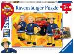 Puzzle 2x12 Teile Sam Feuerwehr - Sam im Einsatz - ab 3...